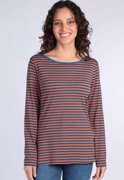 Langarmshirt Amandine - light rust