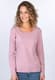 Langarmshirt Sandra  - dusty orchid