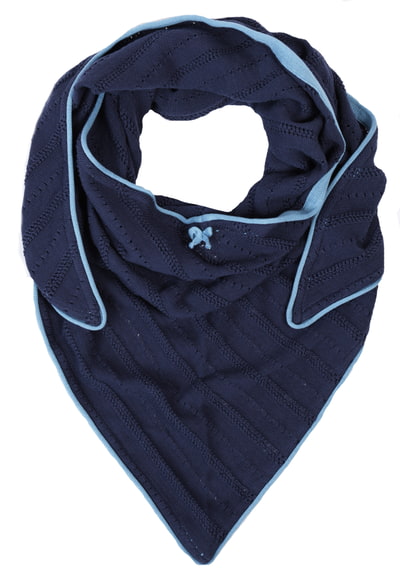 Dreieckstuch Elisabeth Art - navy
