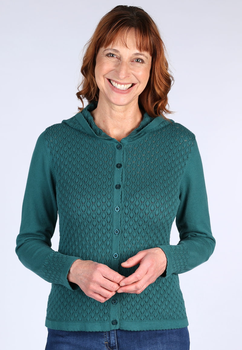 Strickjacke Tammy - bottle green