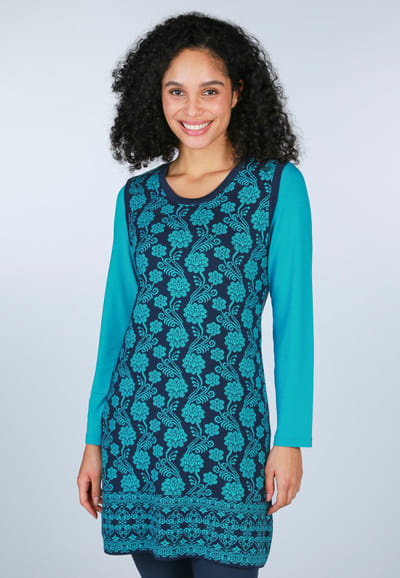 Strickkleid Ella - navy