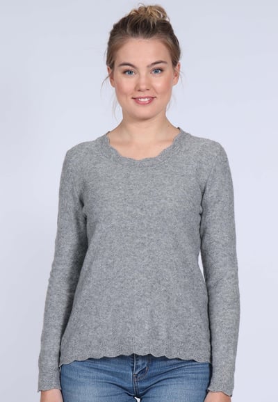 Strickpullover Marlis - grey