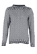 Strickpullover Dorit geo - navy