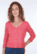 Strickjacke Liselotte - magnolie