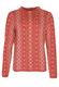 Strickpullover Dorit stripe  - spice