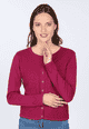 Strickjacke Manola  - red wine