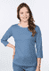 3/4-Arm-Shirt Pippita  - ink
