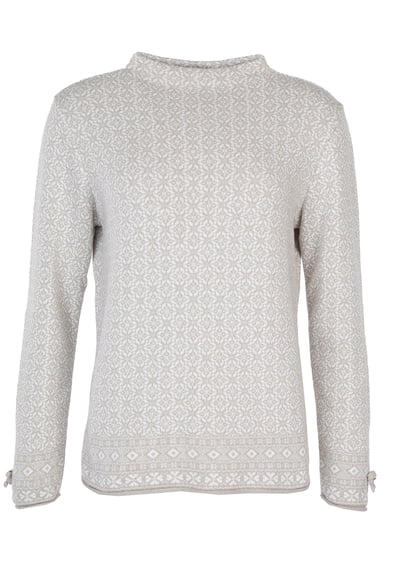 Strickpullover Maja nordica - sand