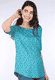 T-Shirt Nini flower field  - wave