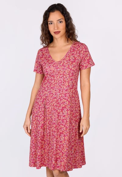 Kleid Nelly - cerise