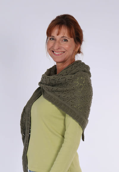 Dreieckstuch Marla - olive