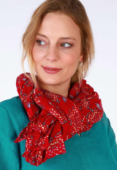 Tuch Berenike - rubin