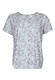 T-Shirt Betzi Mille fleur  - light blue