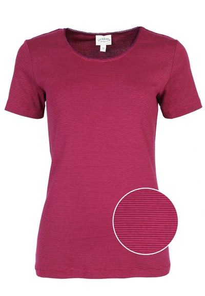 T-Shirt Sarina - dark grape