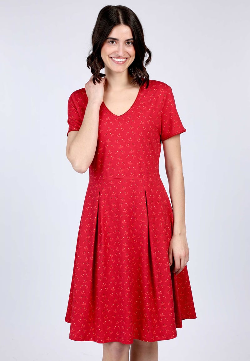 Kleid Nelly - rubin