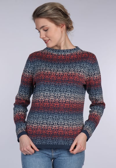 Pullover Dorit ornamental  - navy