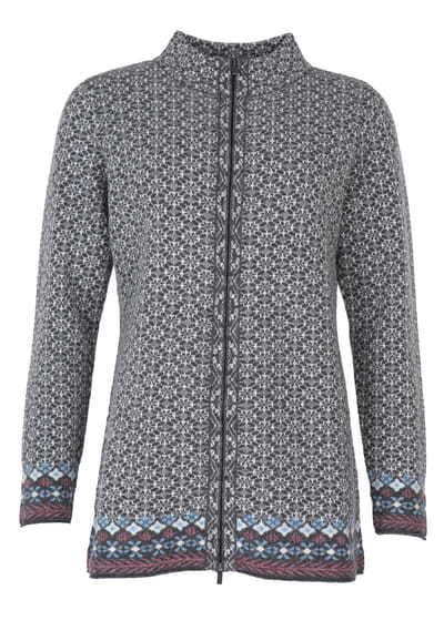 Strickjacke Erika - ebony