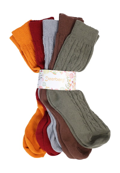 5-er Set Socken Reehla - multicolour