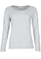 Langarmshirt Sandra - dust grey