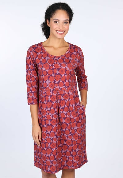 Kleid Jola - deep purple