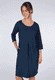 Kleid Jola solid - navy