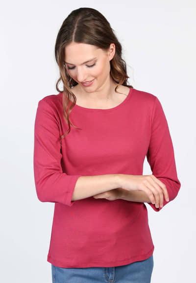 3/4-Arm-Shirt Pippita  - rubin
