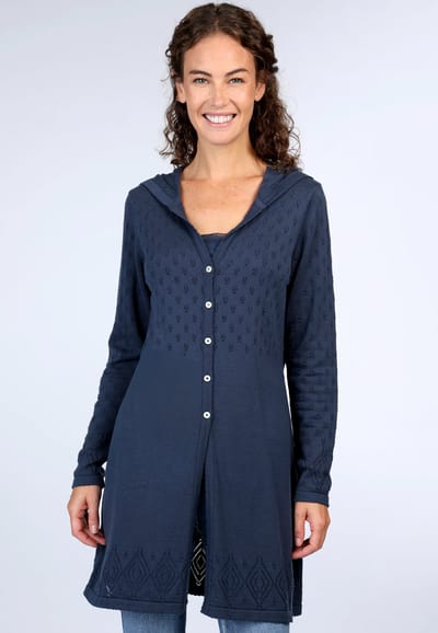 Strickmantel Brenda - navy