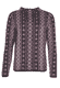 Strickpullover Dorit stripe  - ebony