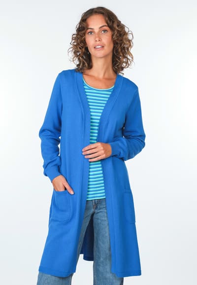 Strickmantel Emma - lapis