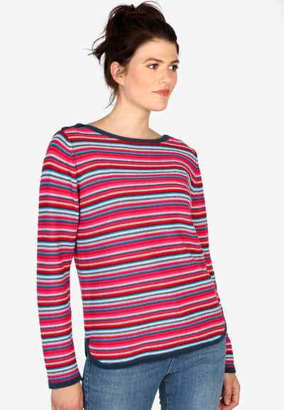 Strickpullover Tjanne  - navy