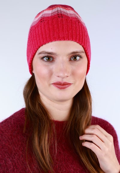 Mütze Adriana  - cerise