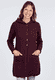 Strickmantel Tia  - plum