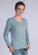 Strickjacke Lele - sky