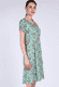 Kleid Eva oriental flower - pool