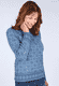 Strickpullover Dorit Nordic  - ink
