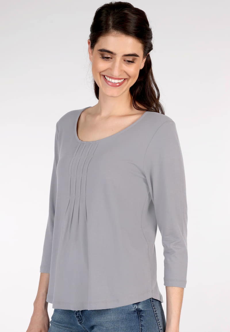 Langarmshirt Malyara  - grey