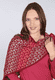 Dreieckstuch Tria shades - rubin