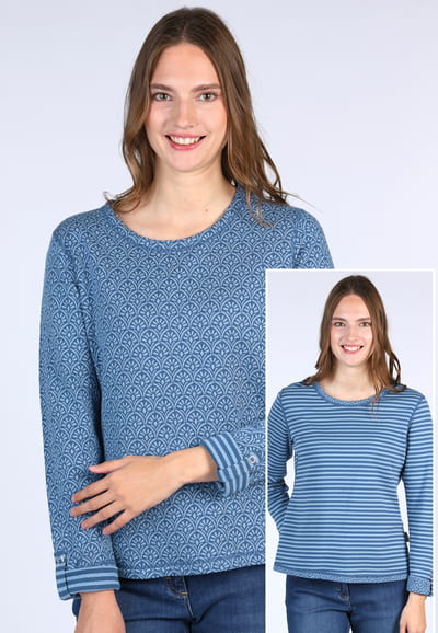 Wendepullover Karia Bow  - ink