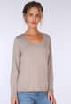 Langarmshirt Philia  - oyster