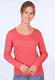 Langarmshirt Malin - magnolie