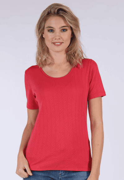 T-Shirt Maren - cardinal