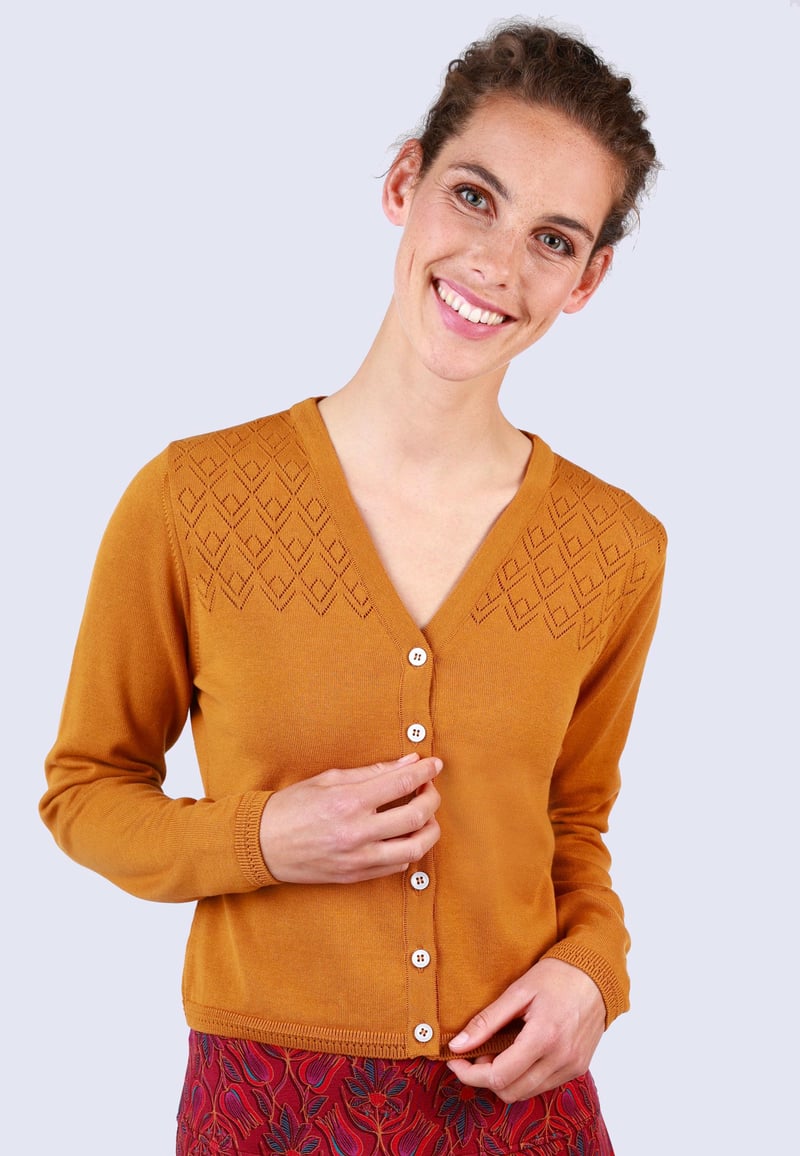 Strickjacke Valea  - honey