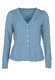 Strickjacke Lindara solid - swedish blue