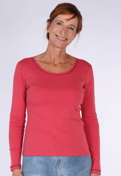 Langarmshirt Alani - cardinal