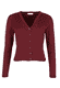 Strickjacke Valea  - dark grape
