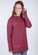 Strickpullover Dorothea  - deep purple