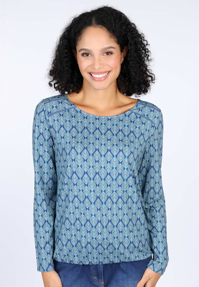 Langarmshirt Lindi  - sky