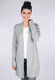 Strickjacke Tschima - dust grey