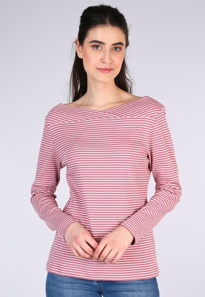 Langarmshirt Kajsa - tea rose