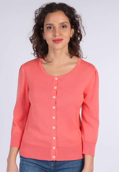 Strickjacke Carine - peach